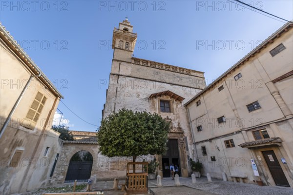 A beautiful convent de Santa Clara in Palma de Mallorca, Spain, Europe