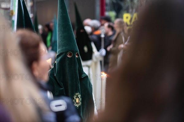 Good Friday procession in Barcelona, Spain, Europe