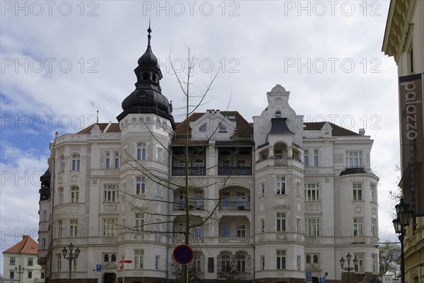 Residential building, Biskupska, Brno, Jihomoravsky kraj, Czech Republic, Europe