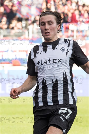 Football match, Rocco REITZ Borussia Moenchengladbach, Voith-Arena football stadium, Heidenheim