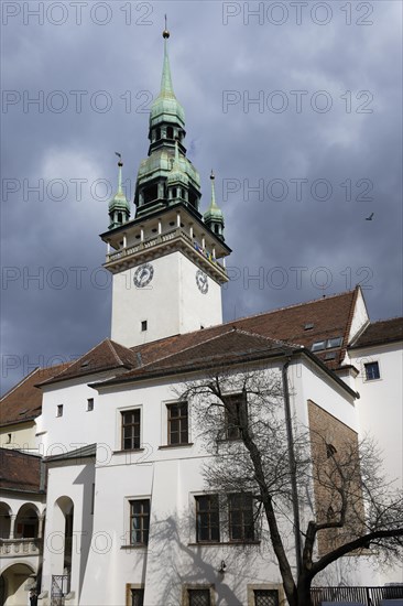 Tower, Old Town Hall, Brno, Jihomoravsky kraj, Czech Republic, Europe