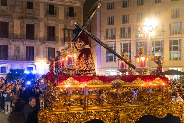 Good Friday procession in Barcelona, Spain, Europe