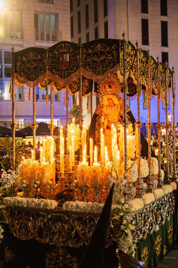 Good Friday procession in Barcelona, Spain, Europe