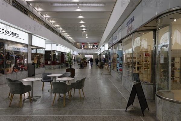 Interior view, Alfa Passage, Brno, Jihomoravsky kraj, Czech Republic, Europe