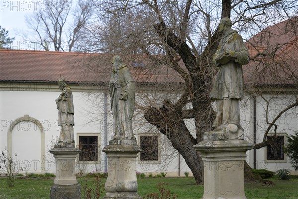 Benedictine monastery Rajhrad, Loucka, Rajhrad, Jihomoravsky kraj, Czech Republic, Europe