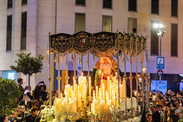 Good Friday procession in Barcelona, Spain, Europe