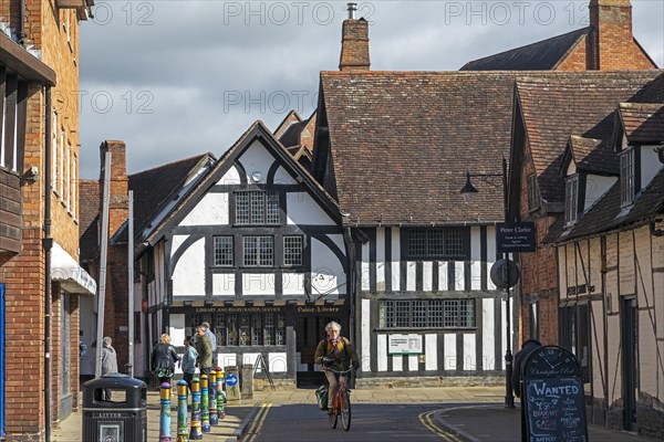 Half-timbered houses, Stratford upon Avon, England, Great Britain