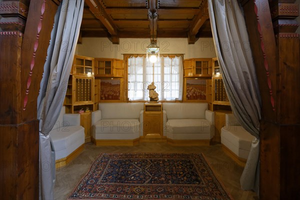 Interior view, alcove, hall, Villa Jurkovic, Brno, Jihomoravsky kraj, Czech Republic, Europe