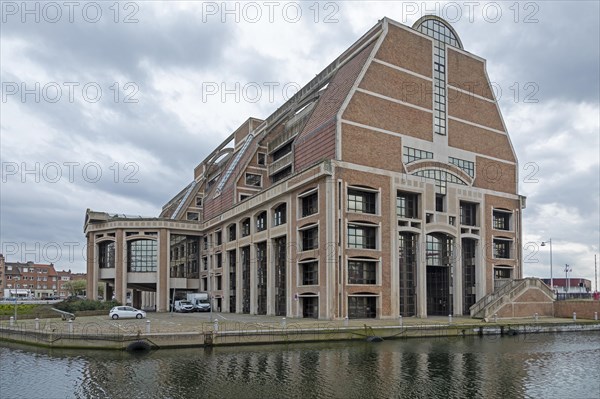 Communaute Urbaine de Dunkerque, building, harbour, Dunkirk, France, Europe