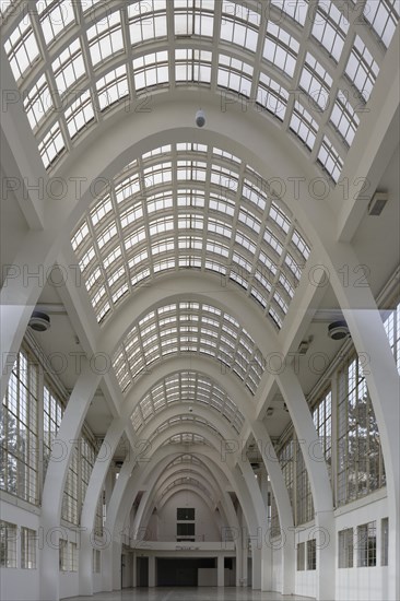 Interior view, Pavilion A, Brno Exhibition Centre, Brno, Jihomoravsky kraj, Czech Republic, Europe