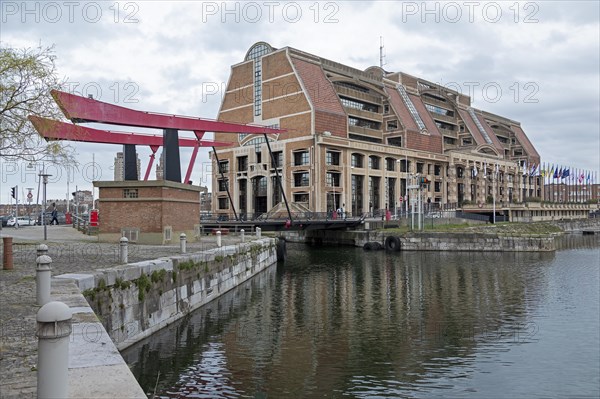 Communaute Urbaine de Dunkerque, building, harbour, Dunkirk, France, Europe