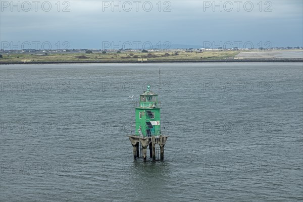 Green Lighthouse, Dublin Bay, Dublin, Republic of Ireland
