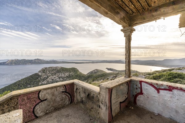 View of Formentor from awesome viewpoint, Mallorca, Spain, Europe