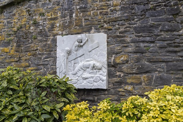 Stations of the Cross, Stations of the Cross, town wall, Conwy, Wales, Great Britain