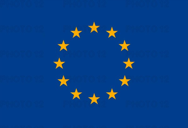 The European Union (EU) flag. AI generated