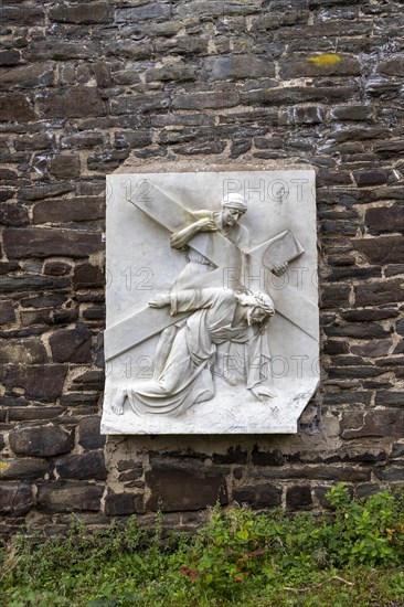 Stations of the Cross, Stations of the Cross, town wall, Conwy, Wales, Great Britain