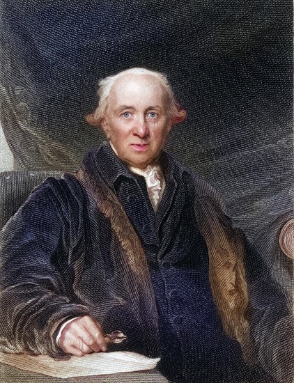 John Julius Angerstein (1735-1822), British merchant and art collector, Historic, digitally restored reproduction from a 19th century original, Record date not stated