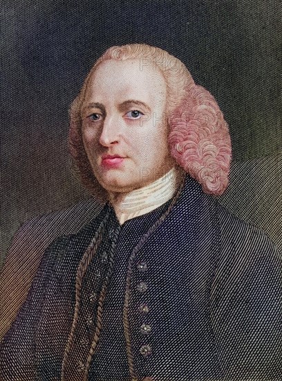 Alexander Cruden, 1700-1770, Scottish biblical scholar, Historical, digitally restored reproduction from a 19th century original, Record date not stated