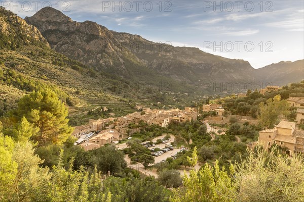 Amazing view of Casc antic Fornalutx, Mallorca, Spain, Europe