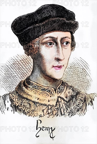 King Henry VI of England, 1421 to 1471, Historical, digitally restored reproduction from a 19th century original, Record date not stated