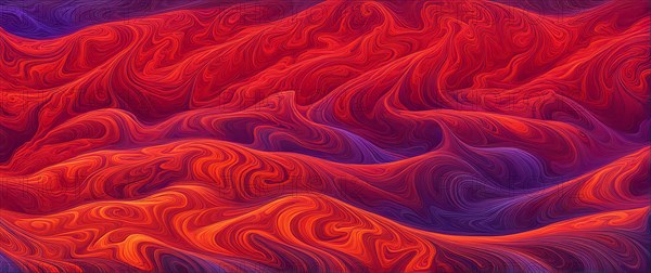 Thermal topography inspired abstract illustration, AI generated, pink, purple, altitude, map