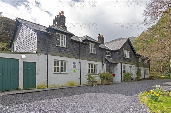 Idwal Cottage Youth Hostel, Snowdonia National Park near Pont Pen-y-benglog, Bethesda, Bangor, Wales, Great Britain