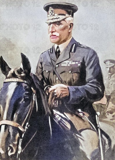 General Sir Horace Lockwood Smith-Dorrien, 1858 to 1930, British soldier, Historical, digitally restored reproduction from a 19th century original, Record date not stated