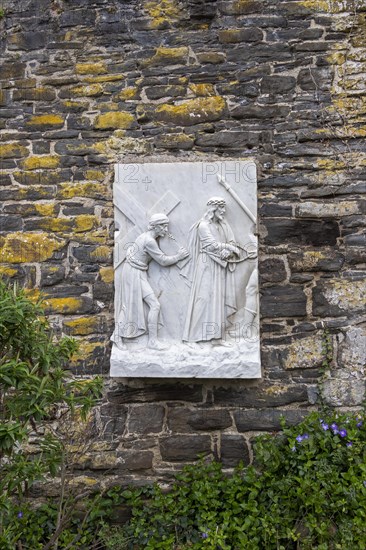 Stations of the Cross, Stations of the Cross, town wall, Conwy, Wales, Great Britain