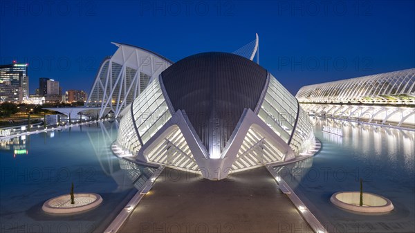 L'Hemisferic in the City of Arts and Sciences, Cuitat de les Arts i les Ciences, Valencia, Spain, Europe