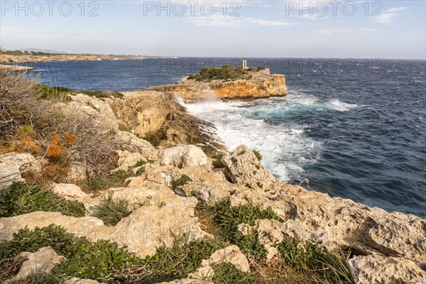 Amazing view of coastline in Porto Cristo, Mallorca, Spain, Europe