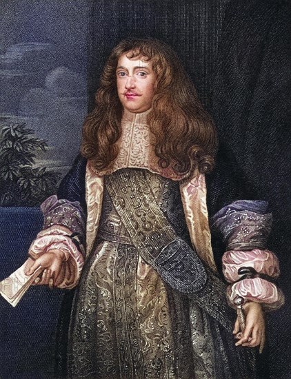 Henry Bennet, 1st Earl of Arlington (1618 - 28 July 1685) was an English statesman, Historical, digitally restored reproduction from a 19th century original, Record date not stated