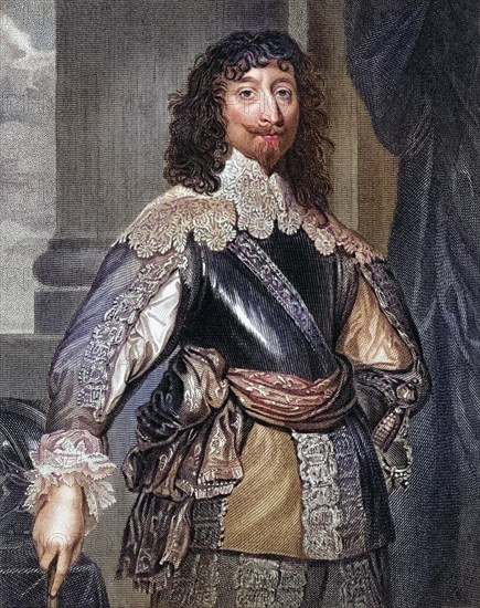 George Gordon, 2nd Marquess of Huntly (1592-1649), Scottish nobleman and politician, Historical, digitally restored reproduction from a 19th century original, Record date not stated