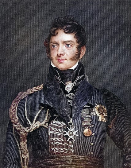 Major-General Sir Henry Torrens KCB (1779 - 23 August 1828) was an Adjutant-General to the Forces, Historical, digitally restored reproduction from a 19th century original, Record date not stated