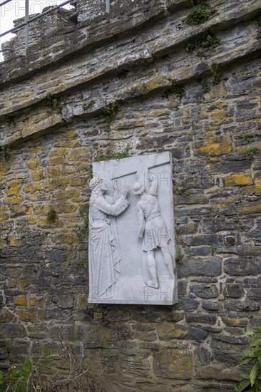 Stations of the Cross, Stations of the Cross, town wall, Conwy, Wales, Great Britain