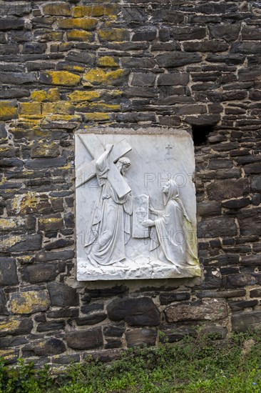 Stations of the Cross, Stations of the Cross, town wall, Conwy, Wales, Great Britain