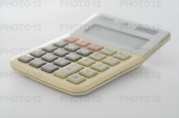 Calculator on White background in Switzerland