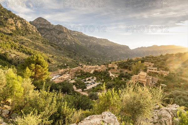 Amazing view of Casc antic Fornalutx, Mallorca, Spain, Europe