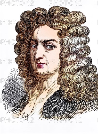 Joseph Addison (born 1 May 1672 in Milston, Wiltshire, died 17 June 1719 in Kensington) was an English poet, politician and journalist in the early period of the Enlightenment, Historical, digitally restored reproduction from a 19th century original, Record date not stated