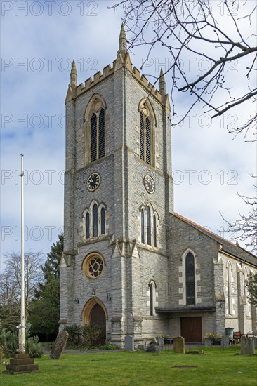 Church, Tiddington, Stratford upon Avon, England, Great Britain