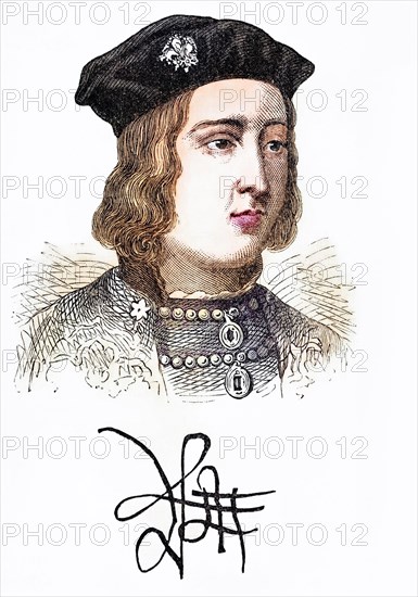 King Edward IV of England, 1442 to 1483, Historical, digitally restored reproduction from a 19th century original, Record date not stated