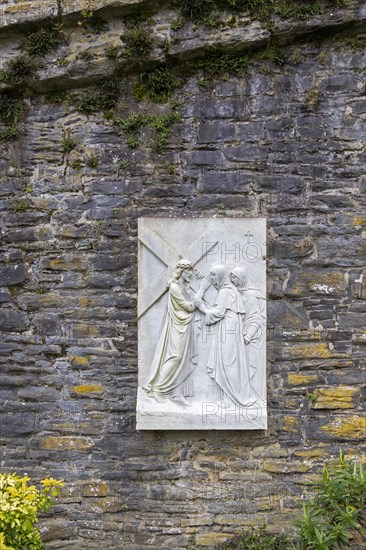 Stations of the Cross, Stations of the Cross, town wall, Conwy, Wales, Great Britain