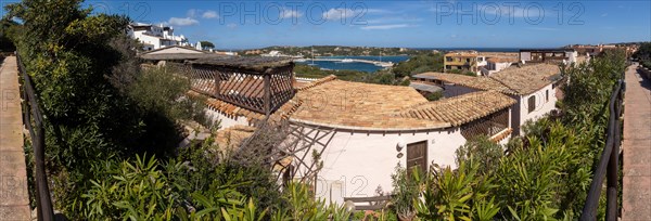 View to the marina, panoramic view, Porto Cervo, Costa Smeralda, Sardinia, Italy, Europe