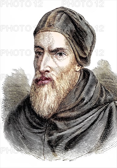 Pope Clement VII born as Giulio di Giuliano de' Medici, 1478 to 1534, Historical, digitally restored reproduction from a 19th century original, Record date not stated
