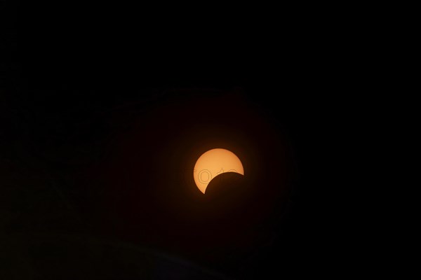 Nature, astronomy, total solar eclipse 2024, Province of Quebec, Canada, North America