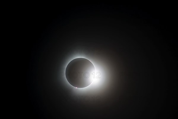 Nature, astronomy, total solar eclipse 2024, Province of Quebec, Canada, North America