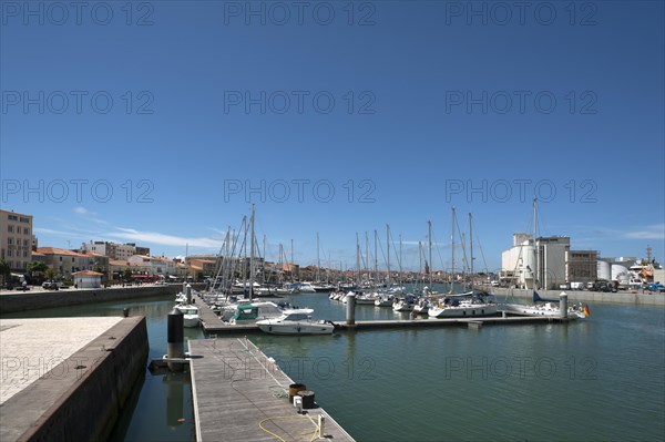 Harbour of Les Sables-d'Olonne, Vandee, France, Europe