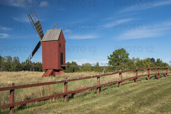 Windmill, Geta, Aland, or Aland Islands, Gulf of Bothnia, Baltic Sea, Finland, Europe