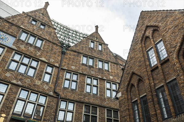 Boettcherstrasse, Old Town, Hanseatic City of Bremen, Germany, Europe