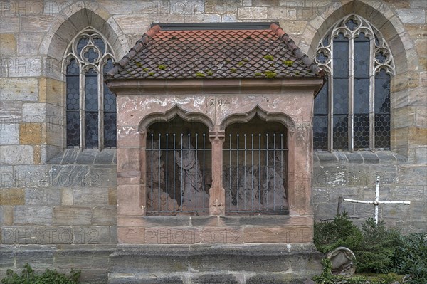 Depiction of the Mount of Olives at the parish of St Michael, erected around 1492, Neunkirchen am Brand, Middle Franconia, Bavaria, Germany, Europe