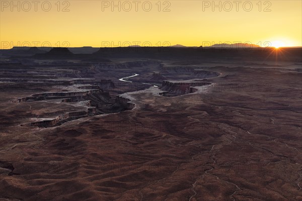 Green River Overlook, Island in the Sky, Canyonlands National Park, Utah, USA, Canyonlands National Park, Utah, USA, North America